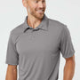 Augusta Sportswear Mens Vital Moisture Wicking Short Sleeve Polo Shirt - Graphite Grey