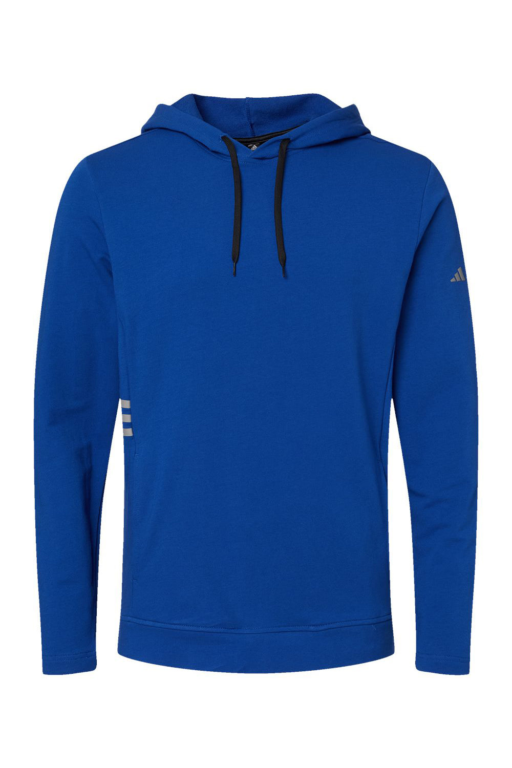 Adidas A450 Mens Hooded Sweatshirt Hoodie Collegiate Royal Blue Flat Front