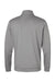 Adidas A295 Mens Performance UPF 50+ 1/4 Zip Sweatshirt Grey Flat Back