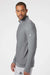 Adidas A295 Mens Performance UPF 50+ 1/4 Zip Sweatshirt Grey Model Side
