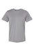 Adidas A376 Mens UPF 50+ Short Sleeve Crewneck T-Shirt Grey Flat Front