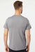 Adidas A376 Mens UPF 50+ Short Sleeve Crewneck T-Shirt Grey Model Back