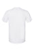 Adidas A376 Mens UPF 50+ Short Sleeve Crewneck T-Shirt White Flat Back