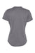 Adidas A377 Womens UPF 50+ Short Sleeve Crewneck T-Shirt Heather Black Flat Back