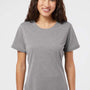 Adidas Womens UPF 50+ Short Sleeve Crewneck T-Shirt - Heather Grey