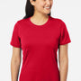 Adidas Womens UPF 50+ Short Sleeve Crewneck T-Shirt - Power Red