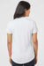 Adidas A377 Womens UPF 50+ Short Sleeve Crewneck T-Shirt White Model Back