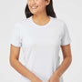 Adidas Womens UPF 50+ Short Sleeve Crewneck T-Shirt - White