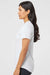 Adidas A377 Womens UPF 50+ Short Sleeve Crewneck T-Shirt White Model Side