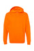 Independent Trading Co. SS4500 Mens Hooded Sweatshirt Hoodie Safety Orange Flat Front