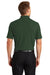 Port Authority K100/TLK100 Mens Core Classic Short Sleeve Polo Shirt Deep Forest Green Model Back