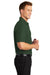 Port Authority K100/TLK100 Mens Core Classic Short Sleeve Polo Shirt Deep Forest Green Model Side