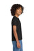 Gildan 8000B/G800B Youth DryBlend Moisture Wicking Short Sleeve Crewneck T-Shirt Black Model Side