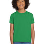 Gildan Youth DryBlend Moisture Wicking Short Sleeve Crewneck T-Shirt - Irish Green