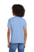 Gildan 8000B/G800B Youth DryBlend Moisture Wicking Short Sleeve Crewneck T-Shirt Light Blue Model Back