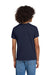 Gildan 8000B/G800B Youth DryBlend Moisture Wicking Short Sleeve Crewneck T-Shirt Navy Blue Model Back