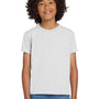 Gildan Youth DryBlend Moisture Wicking Short Sleeve Crewneck T-Shirt - White