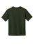 Gildan 8000B/G800B Youth DryBlend Moisture Wicking Short Sleeve Crewneck T-Shirt Forest Green Flat Back