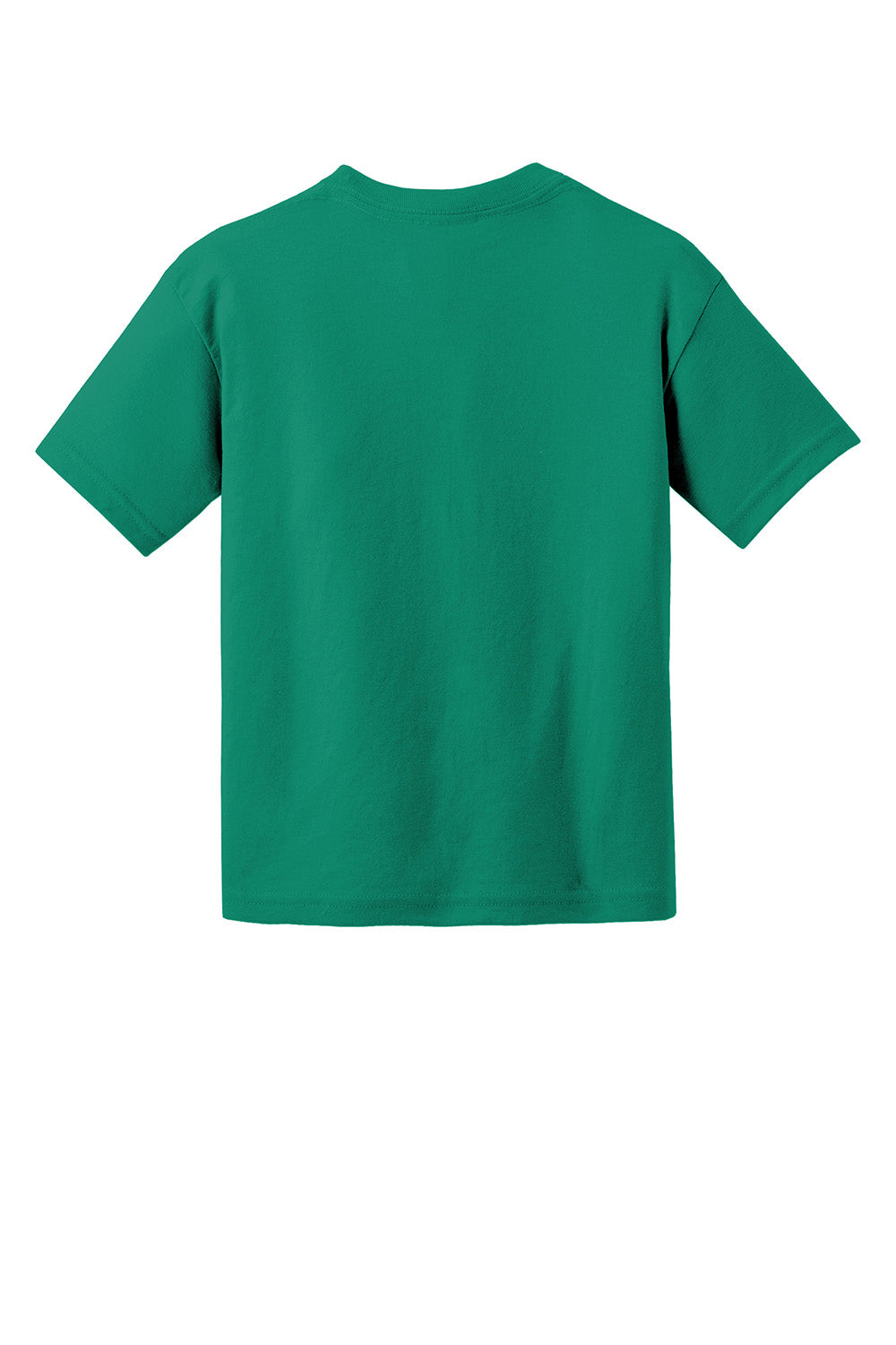 Gildan 8000B/G800B Youth DryBlend Moisture Wicking Short Sleeve Crewneck T-Shirt Kelly Green Flat Back