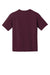 Gildan 8000B/G800B Youth DryBlend Moisture Wicking Short Sleeve Crewneck T-Shirt Maroon Flat Back