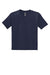 Gildan 8000B/G800B Youth DryBlend Moisture Wicking Short Sleeve Crewneck T-Shirt Navy Blue Flat Front