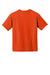 Gildan 8000B/G800B Youth DryBlend Moisture Wicking Short Sleeve Crewneck T-Shirt Orange Flat Back