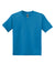 Gildan 8000B/G800B Youth DryBlend Moisture Wicking Short Sleeve Crewneck T-Shirt Sapphire Blue Flat Front