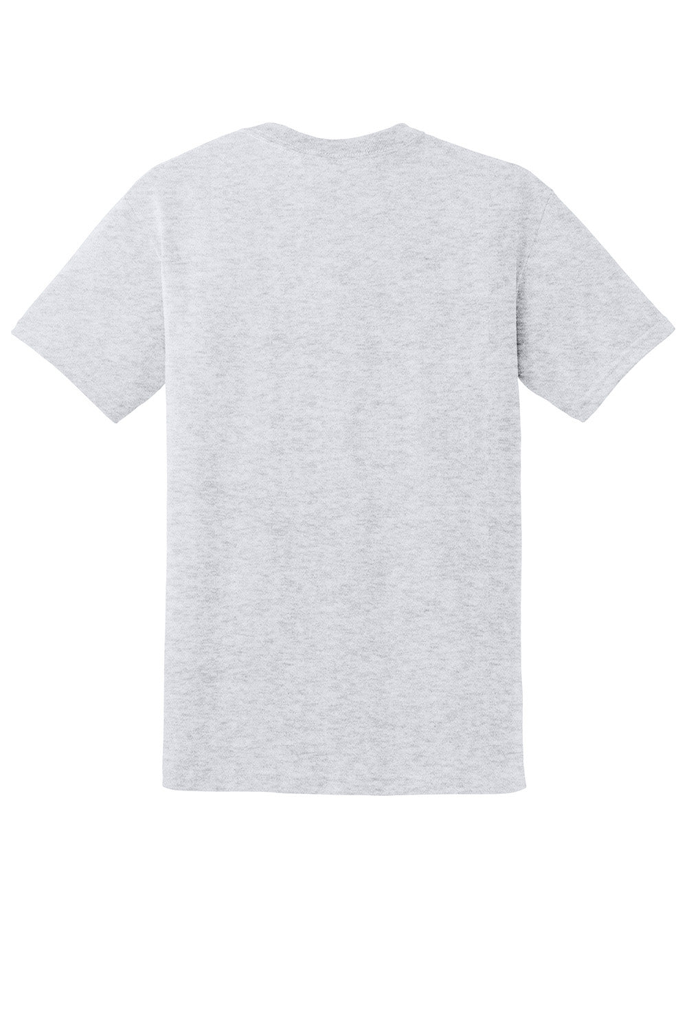 Gildan 8000/G800 Mens DryBlend Moisture Wicking Short Sleeve Crewneck T-Shirt Ash Grey Flat Back