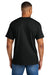 Gildan 8000/G800 Mens DryBlend Moisture Wicking Short Sleeve Crewneck T-Shirt Black Model Back