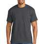 Gildan Mens DryBlend Moisture Wicking Short Sleeve Crewneck T-Shirt - Heather Dark Grey