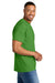 Gildan 8000/G800 Mens DryBlend Moisture Wicking Short Sleeve Crewneck T-Shirt Electric Green Model Side