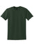 Gildan 8000/G800 Mens DryBlend Moisture Wicking Short Sleeve Crewneck T-Shirt Forest Green Flat Front