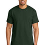 Gildan Mens DryBlend Moisture Wicking Short Sleeve Crewneck T-Shirt - Forest Green