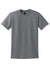 Gildan 8000/G800 Mens DryBlend Moisture Wicking Short Sleeve Crewneck T-Shirt Heather Graphite Grey Flat Front