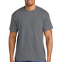 Gildan Mens DryBlend Moisture Wicking Short Sleeve Crewneck T-Shirt - Heather Graphite Grey