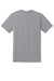 Gildan 8000/G800 Mens DryBlend Moisture Wicking Short Sleeve Crewneck T-Shirt Gravel Grey Flat Back