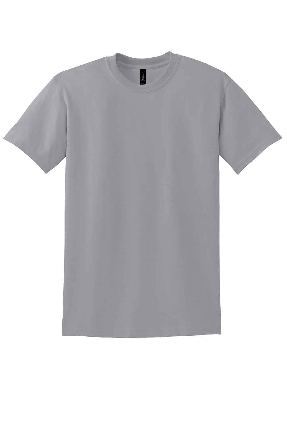 Gildan 8000/G800 Mens DryBlend Moisture Wicking Short Sleeve Crewneck T-Shirt Gravel Grey Flat Front