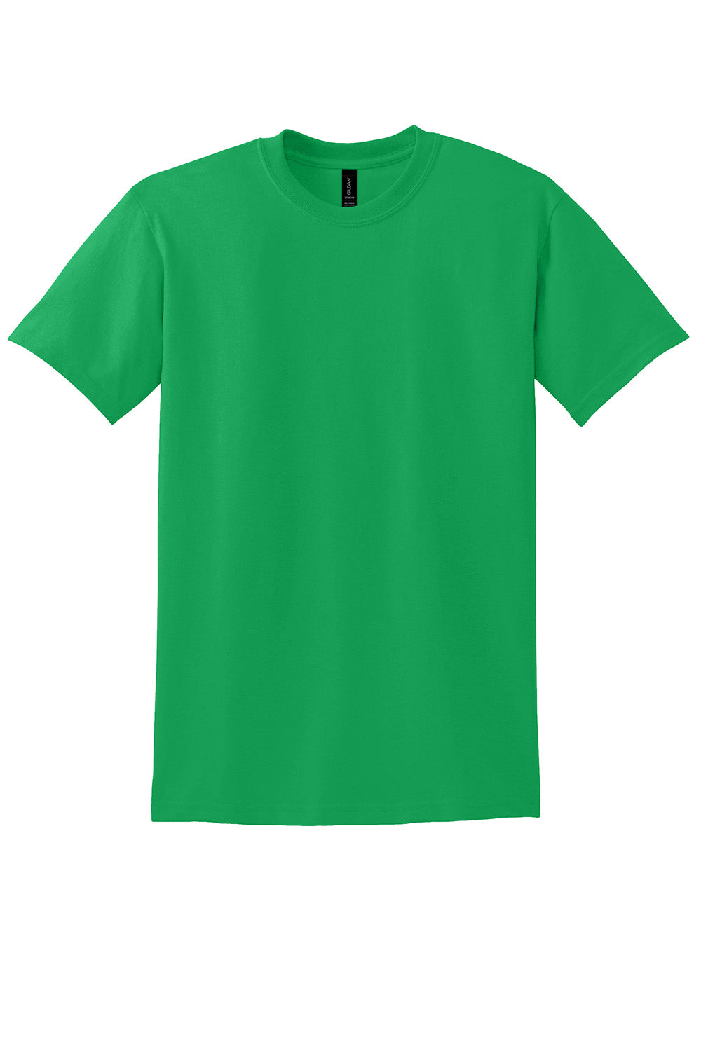 Gildan 8000/G800 Mens DryBlend Moisture Wicking Short Sleeve Crewneck T-Shirt Irish Green Flat Front