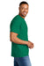 Gildan 8000/G800 Mens DryBlend Moisture Wicking Short Sleeve Crewneck T-Shirt Kelly Green Model Side