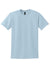 Gildan 8000/G800 Mens DryBlend Moisture Wicking Short Sleeve Crewneck T-Shirt Light Blue Flat Front