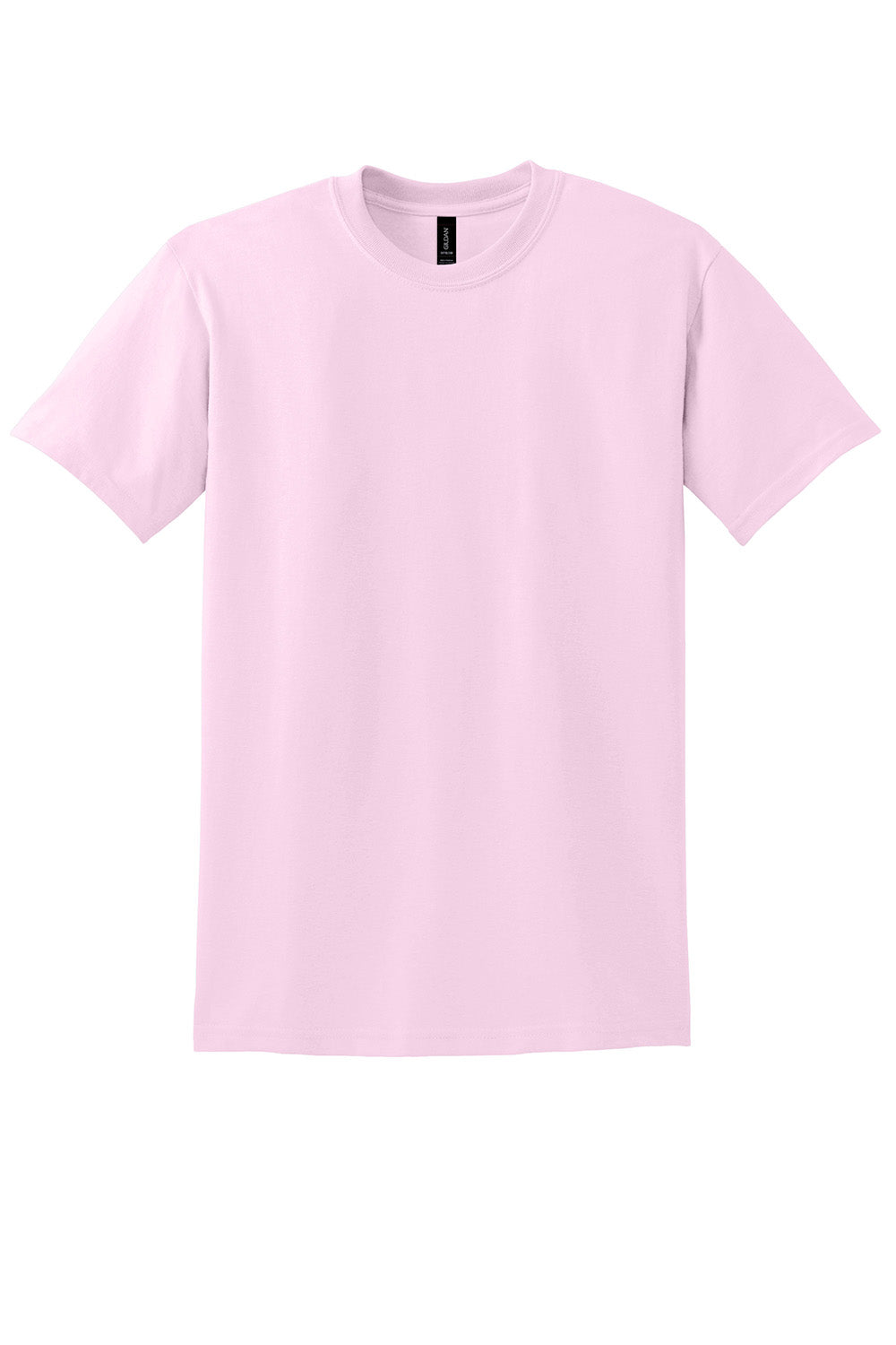 Gildan 8000/G800 Mens DryBlend Moisture Wicking Short Sleeve Crewneck T-Shirt Light Pink Flat Front