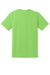 Gildan 8000/G800 Mens DryBlend Moisture Wicking Short Sleeve Crewneck T-Shirt Lime Green Flat Back