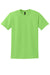 Gildan 8000/G800 Mens DryBlend Moisture Wicking Short Sleeve Crewneck T-Shirt Lime Green Flat Front