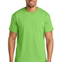 Gildan Mens DryBlend Moisture Wicking Short Sleeve Crewneck T-Shirt - Lime Green