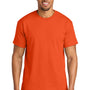 Gildan Mens DryBlend Moisture Wicking Short Sleeve Crewneck T-Shirt - Orange