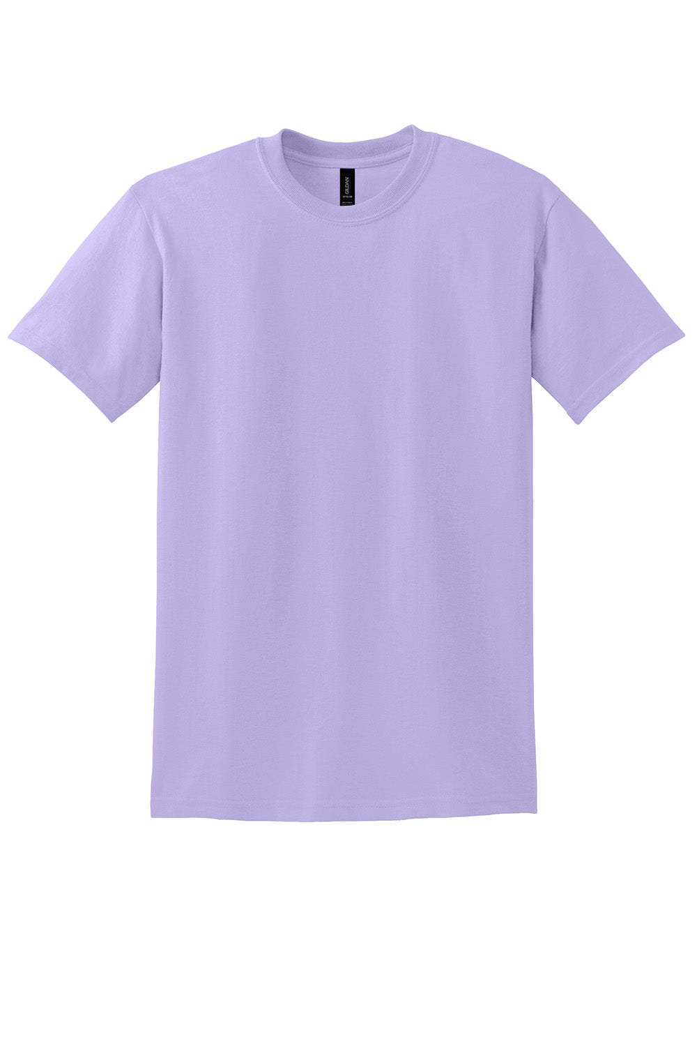 Gildan 8000/G800 Mens DryBlend Moisture Wicking Short Sleeve Crewneck T-Shirt Orchid Purple Flat Front