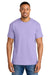 Gildan 8000/G800 Mens DryBlend Moisture Wicking Short Sleeve Crewneck T-Shirt Orchid Purple Model Front