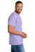 Gildan 8000/G800 Mens DryBlend Moisture Wicking Short Sleeve Crewneck T-Shirt Orchid Purple Model Side