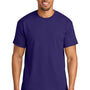 Gildan Mens DryBlend Moisture Wicking Short Sleeve Crewneck T-Shirt - Purple