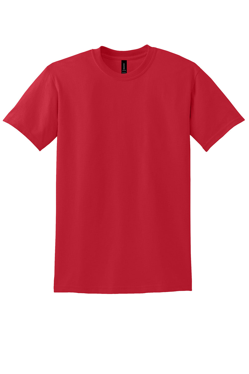 Gildan 8000/G800 Mens DryBlend Moisture Wicking Short Sleeve Crewneck T-Shirt Red Flat Front